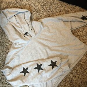 Cropped sweatshirt